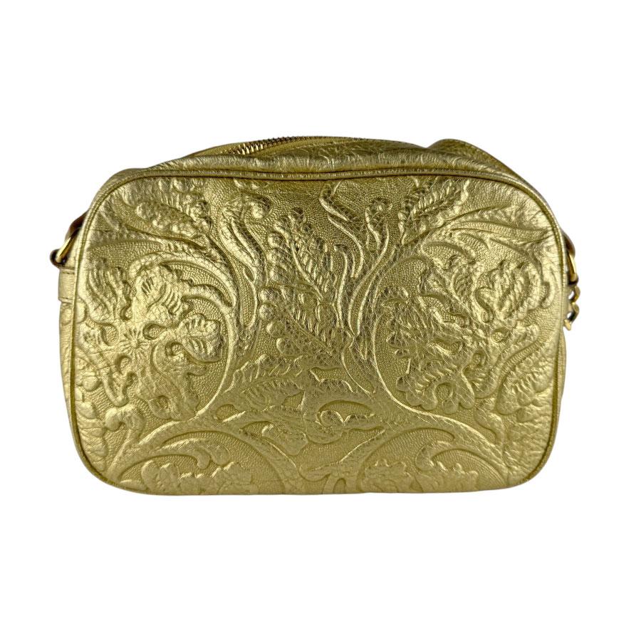 ヴェルサーチ VERSACE ショルダーバッグ メデューサ レザー ゴールド