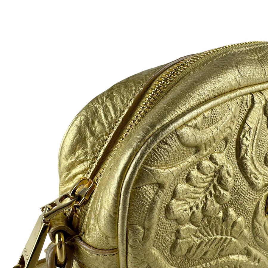ヴェルサーチ VERSACE ショルダーバッグ メデューサ レザー ゴールド