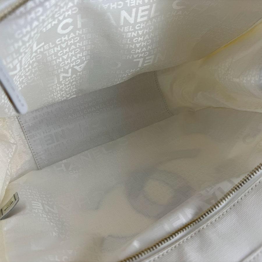 CHANEL（シャネル） ハンドバッグ キャンバス ブラック/ホワイト