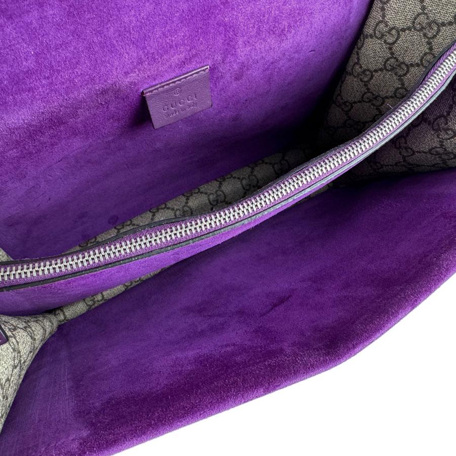 GUCCI グッチ ワンショルダーバッグ GGキャンバス レザー 紫 グランジ GUCCI（グッチ） ショルダーバッグ ディオニュソス GGスプリーム