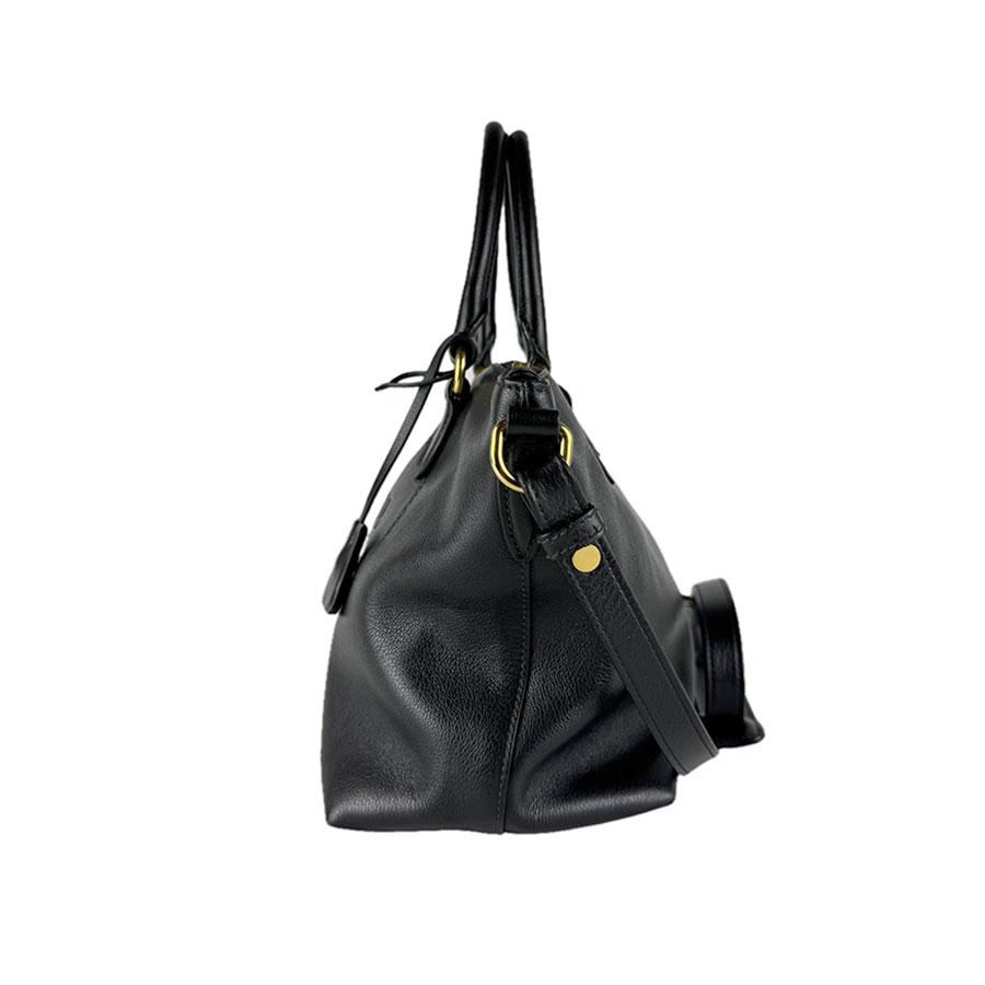 PRADA（プラダ） ハンドバッグ ショルダーバッグ レザー ブラック