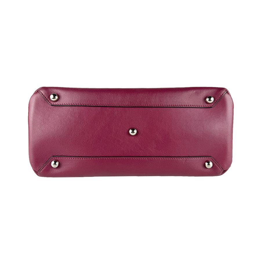 BURBERRY（バーバリー） ハンドバッグ ショルダーバッグ レザー ワイン
