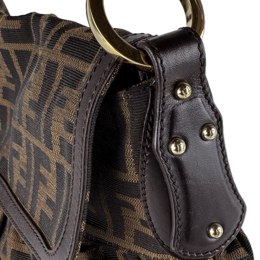 FENDI（フェンディ） ショルダーバッグ ズッカ ナイロンキャンバス