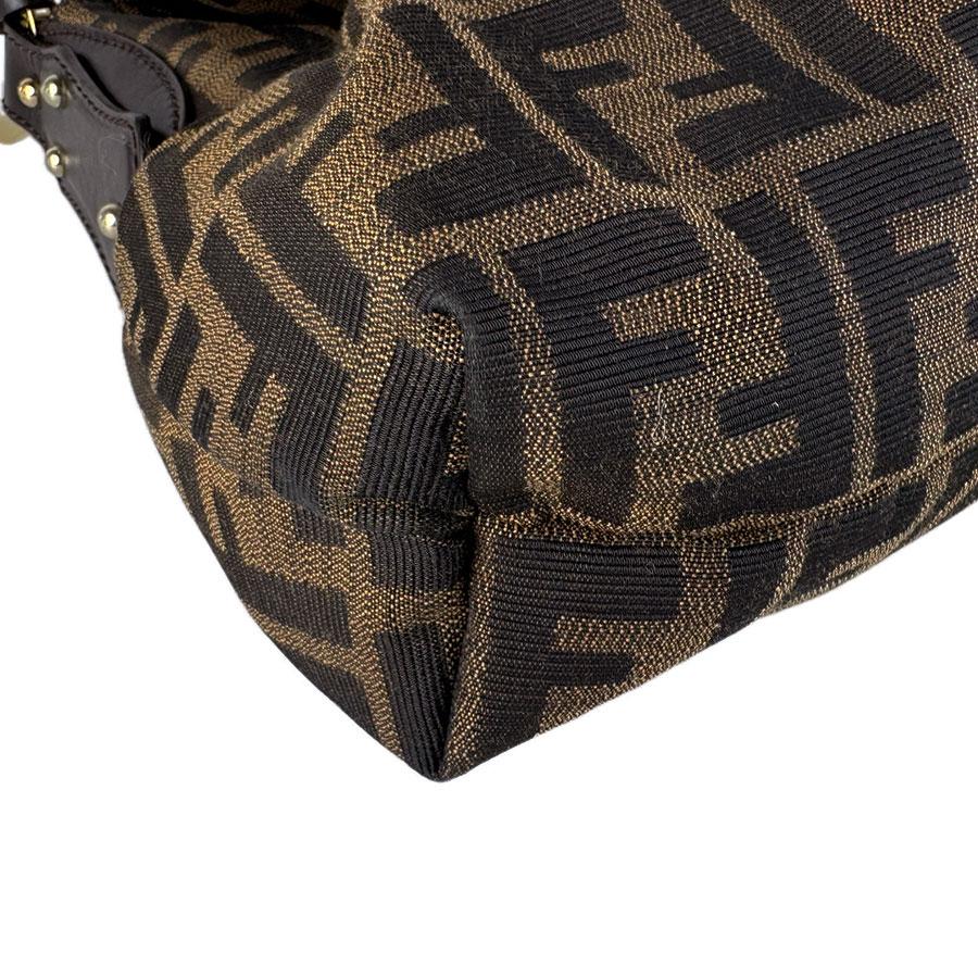 FENDI（フェンディ） ショルダーバッグ ズッカ ナイロンキャンバス