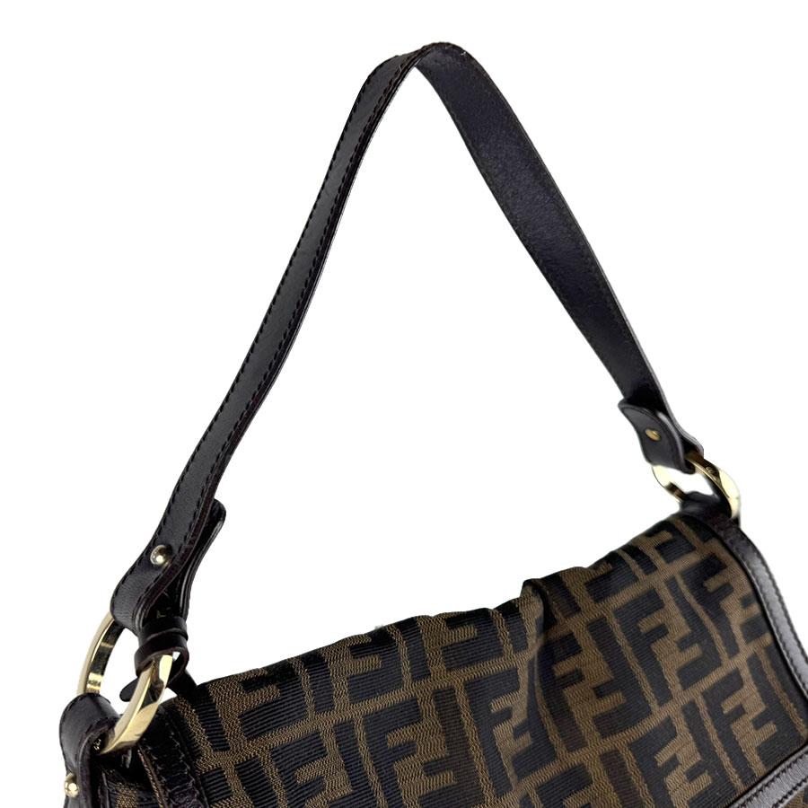 FENDI（フェンディ） ショルダーバッグ ズッカ ナイロンキャンバス