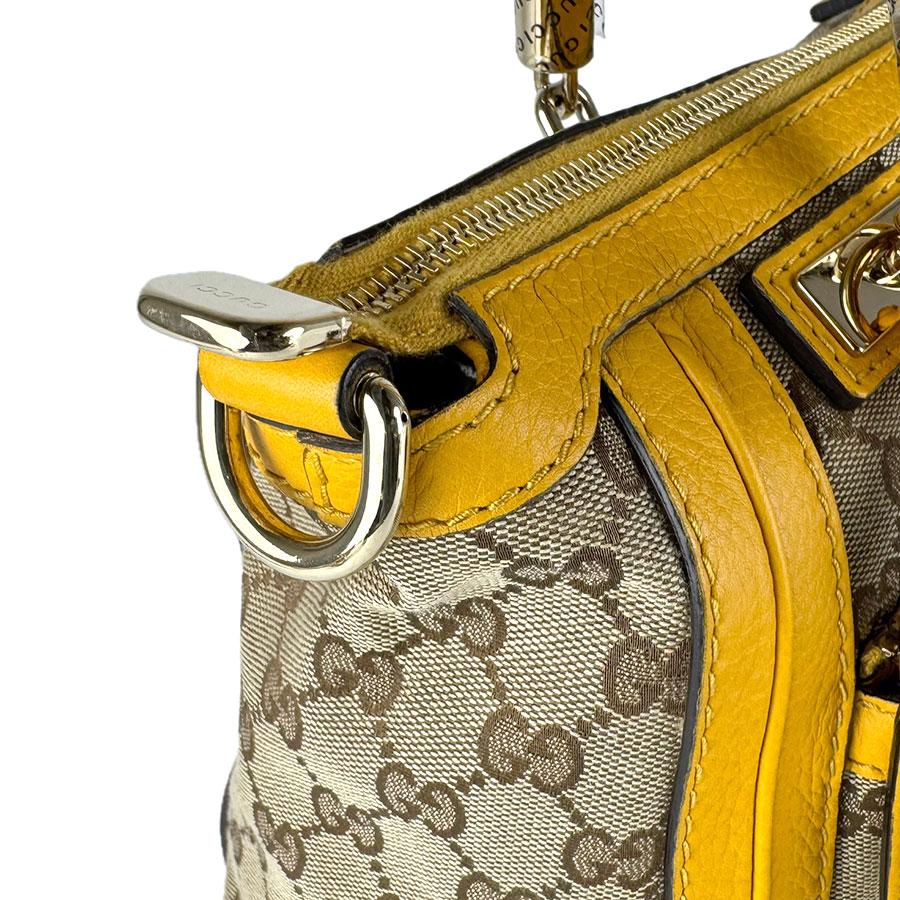 GUCCI GGキャンバス ハンドバッグ イエロー GUCCI（グッチ） ハンドバッグ ショルダーバッグ ベラ GGキャンバス