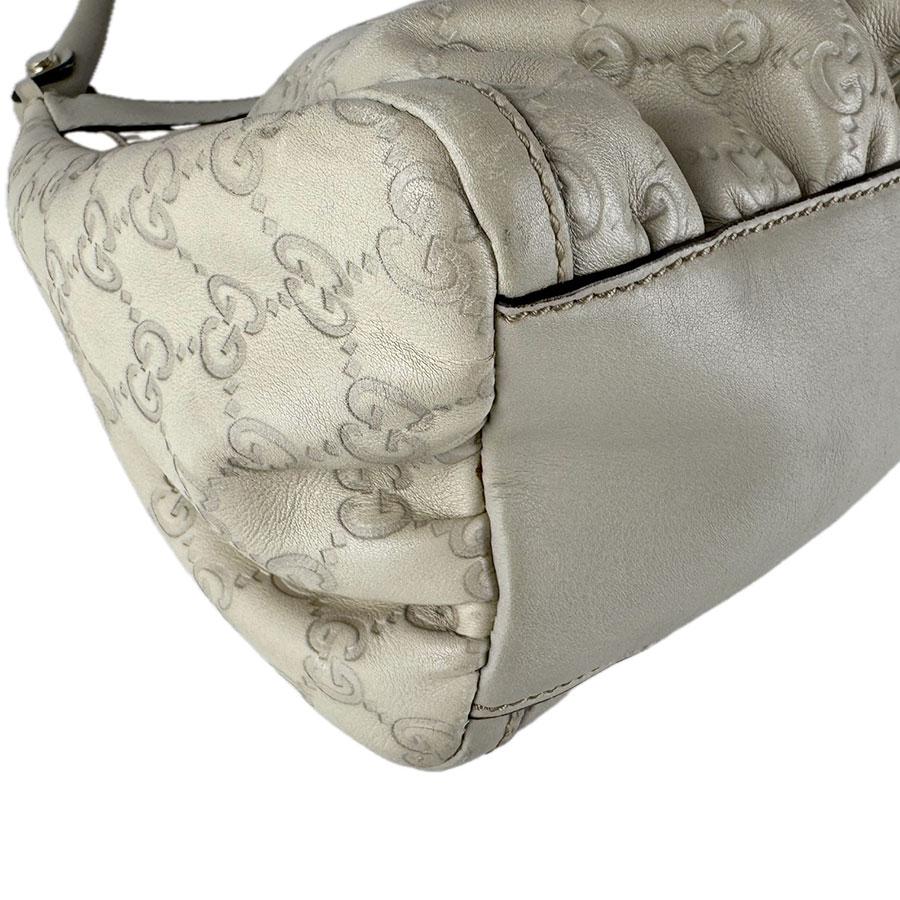 GUCCI（グッチ） ハンドバッグ レザー ライトベージュ : ブランド