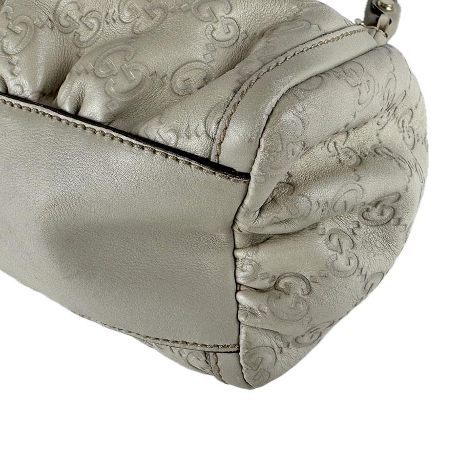 上品！GUCCI ベージュ GGハンドバッグ　ライトベージュ　未使用 GUCCI（グッチ） ハンドバッグ レザー ライトベージュ : ブランド