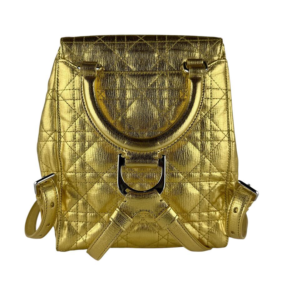 クリスチャンディオール Christian Dior リュック カナージュ レザー