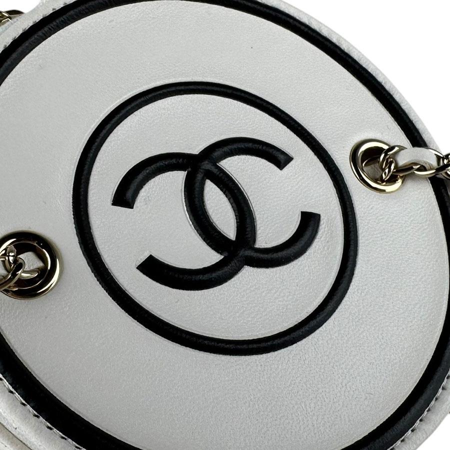 CHANEL（シャネル） ショルダーバッグ レザー ホワイト/ブラック