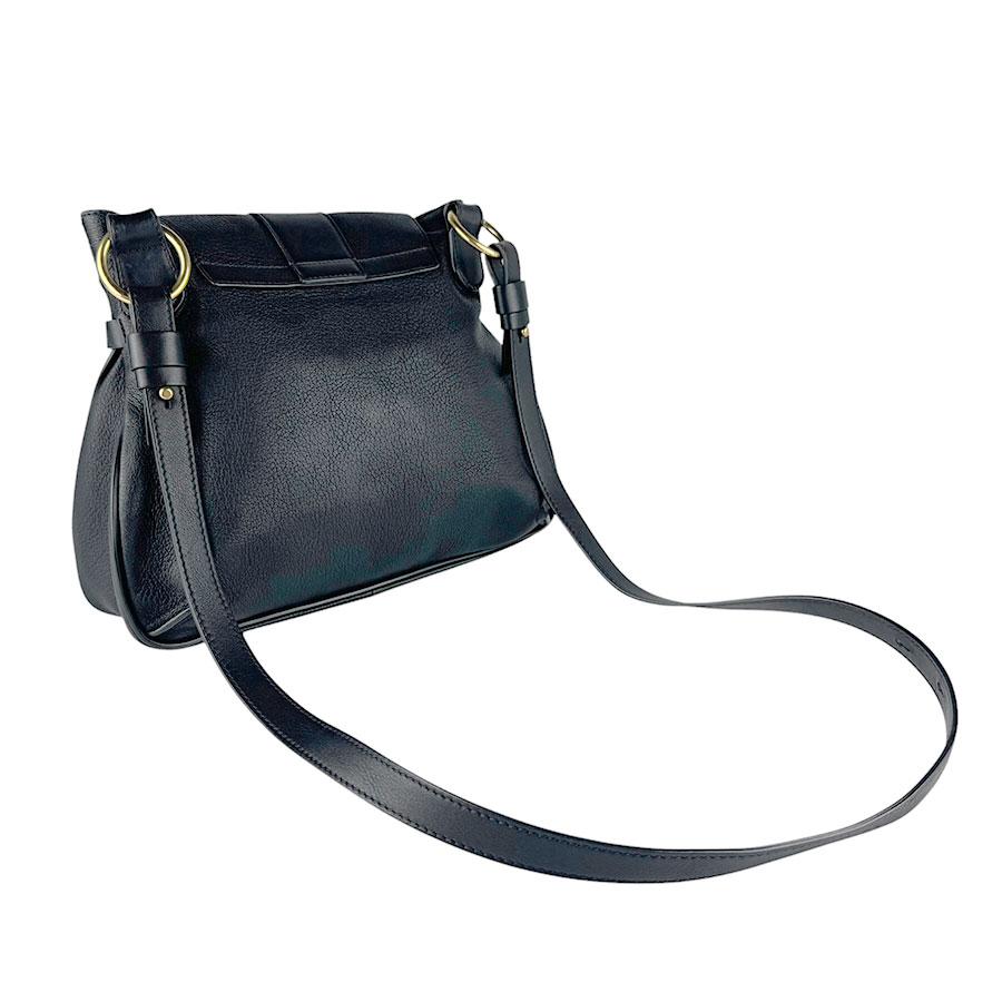 美品 クロエ CHLOE ショルダーバッグ レザー ブラック Chloe（クロエ） ショルダーバッグ レザー ブラック : ブランド