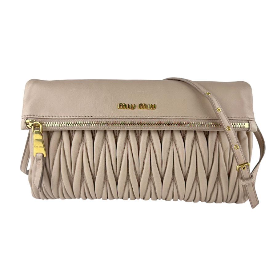 miu miu（ミュウミュウ） ショルダーバッグ クラッチバッグ マテラッセ