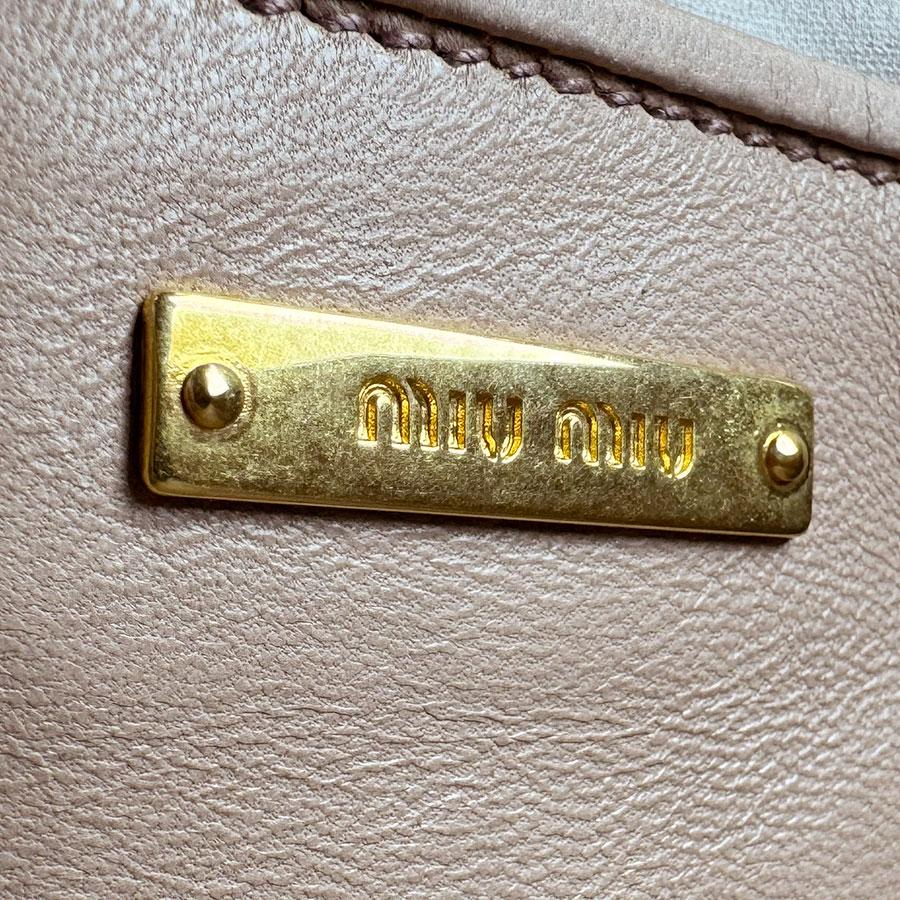 miu miu（ミュウミュウ） ショルダーバッグ クラッチバッグ マテラッセ