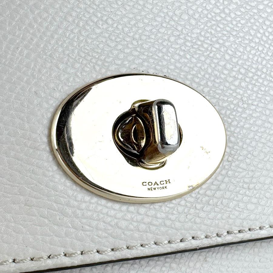COACH（コーチ） ショルダーバッグ ハンドバッグ レザー アイボリー