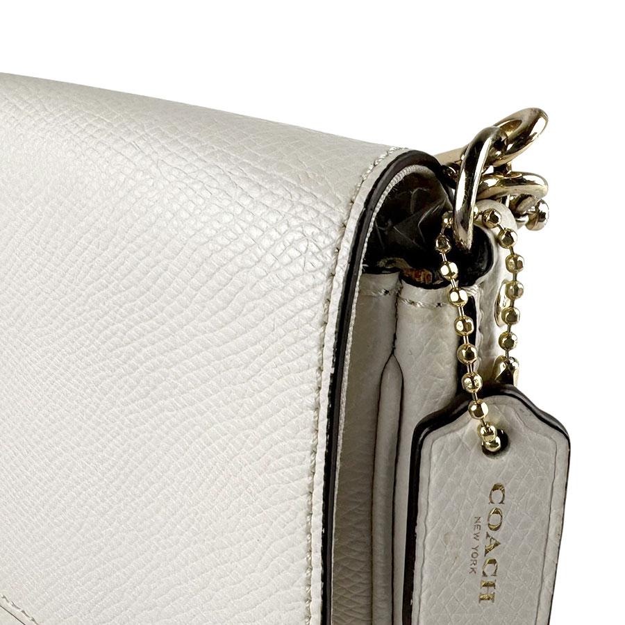COACH（コーチ） ショルダーバッグ ハンドバッグ レザー アイボリー