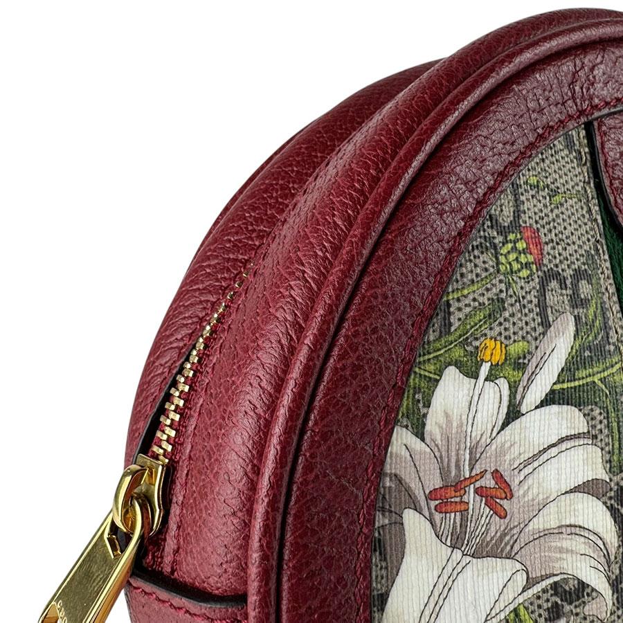 GUCCI（グッチ） リュック GGフローラ GGスプリームキャンバス レッド