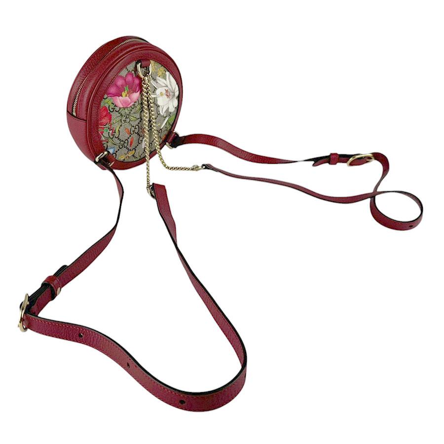 GUCCI（グッチ） リュック GGフローラ GGスプリームキャンバス レッド