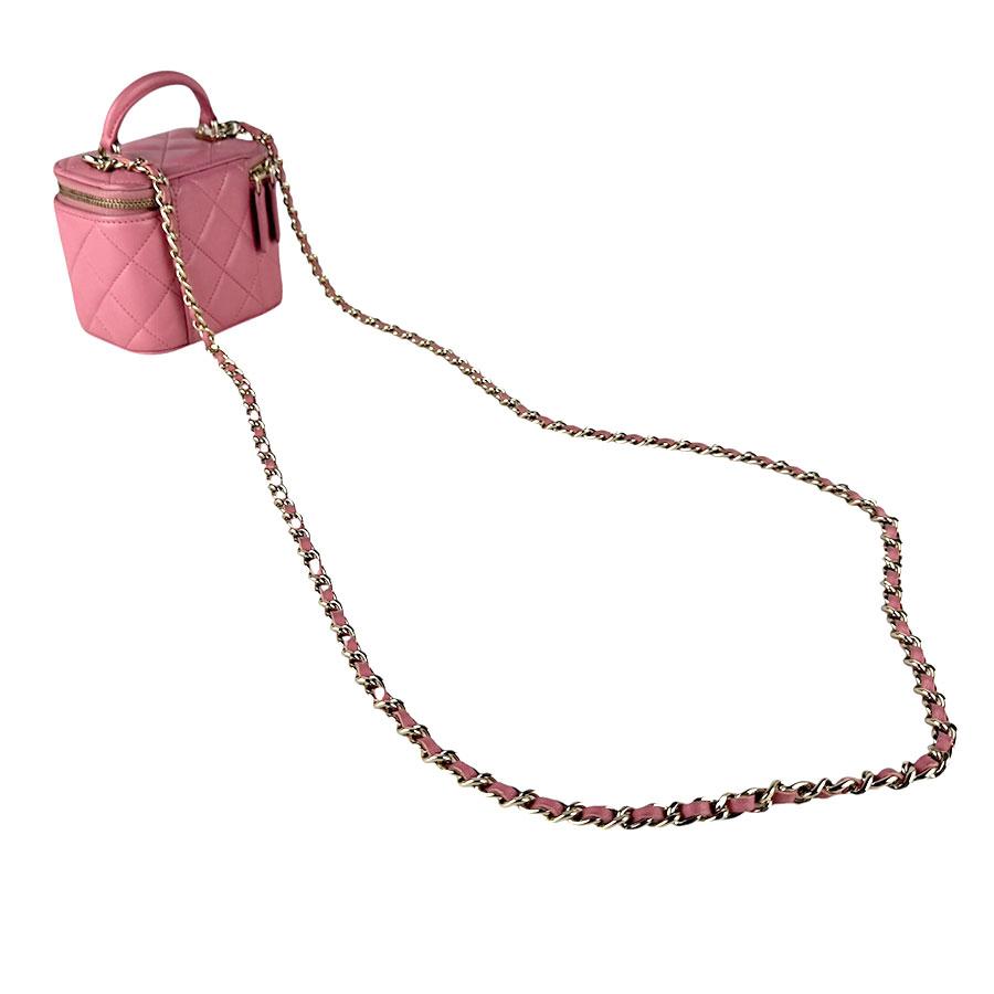 CHANEL（シャネル） ショルダーバッグ ラムスキン ピンク : ブランド