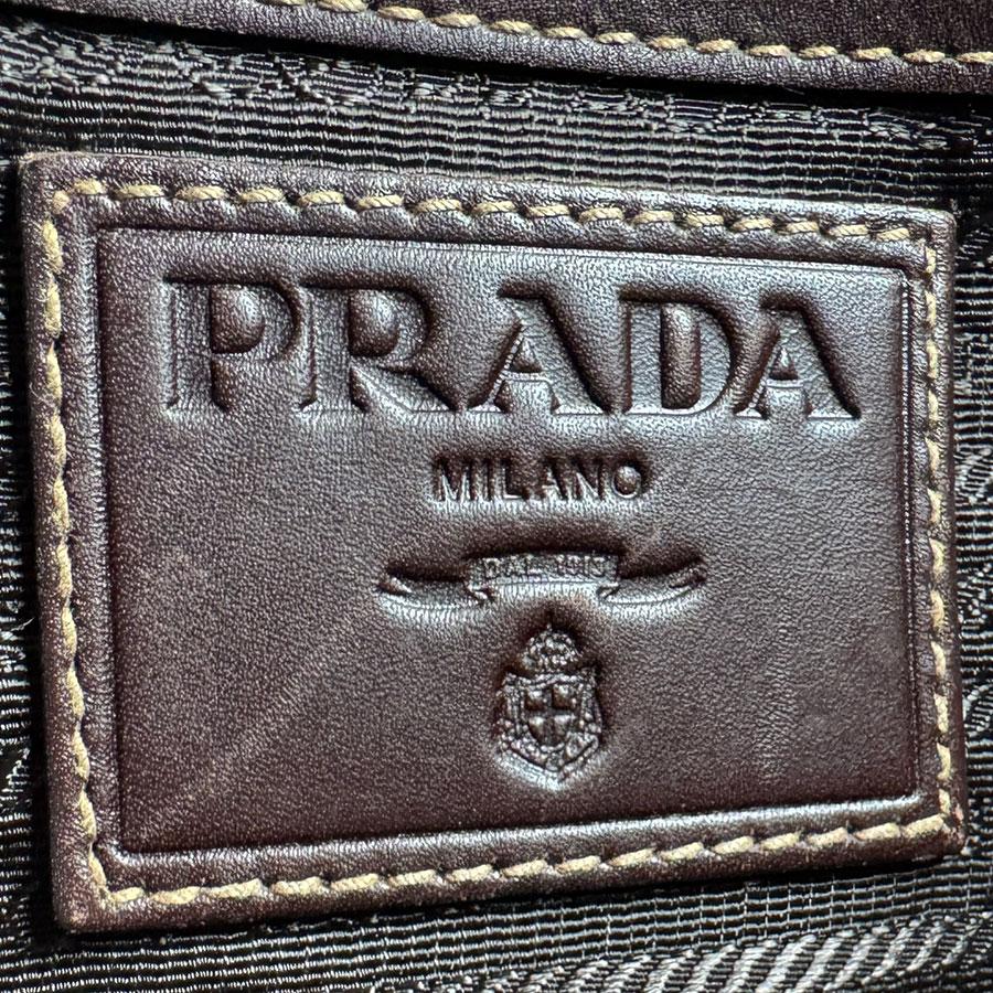 PRADA（プラダ） 斜め掛けショルダーバッグ キャンバス/レザー