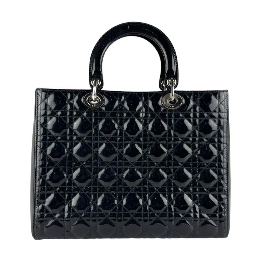 Christian Dior ブラック ハンドバッグ　♦︎ クリスチャンディオール Christian Dior ハンドバッグ レディ