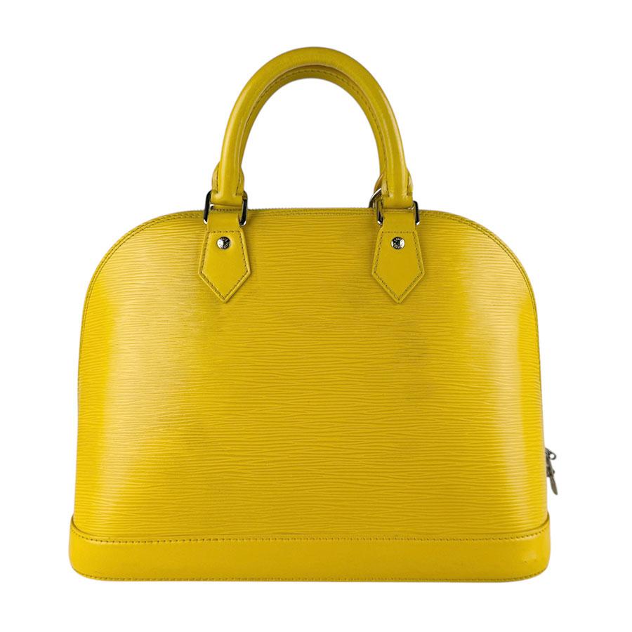 ルイ・ヴィトン エピレザー ハンドバッグ イエロー LOUIS VUITTON（ルイ・ヴィトン） ルイ ヴィトン ハンドバッグ エピ