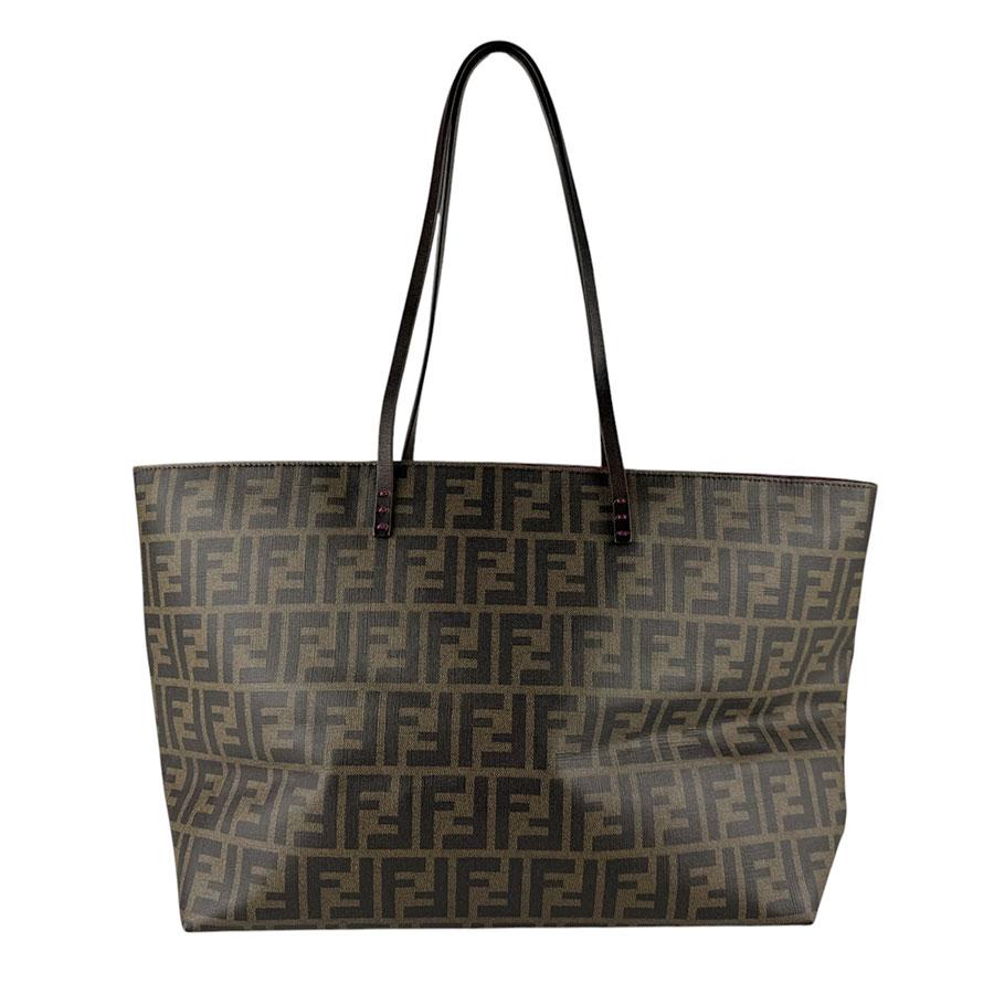 FENDI（フェンディ） ショルダーバッグ ズッカ PVCコーティング