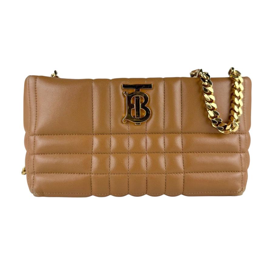 BURBERRY（バーバリー） ショルダーバッグ レザー キャメル : ブランド