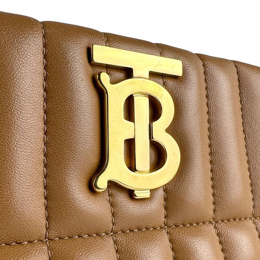 BURBERRY（バーバリー） ショルダーバッグ レザー キャメル : ブランド