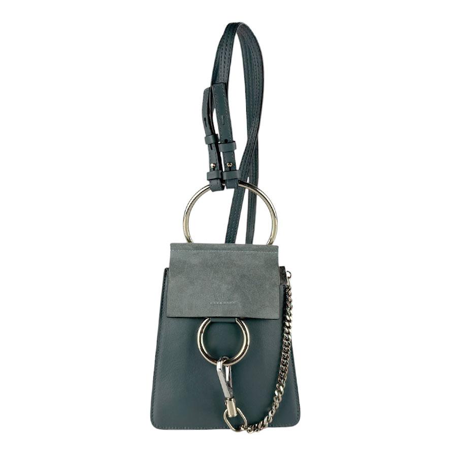 Chloe（クロエ） ショルダーバッグ フェイ レザー/スエード グレー