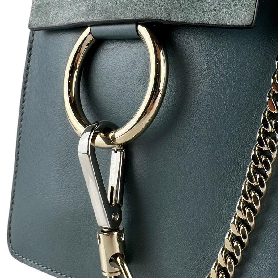 Chloe（クロエ） ショルダーバッグ フェイ レザー/スエード グレー