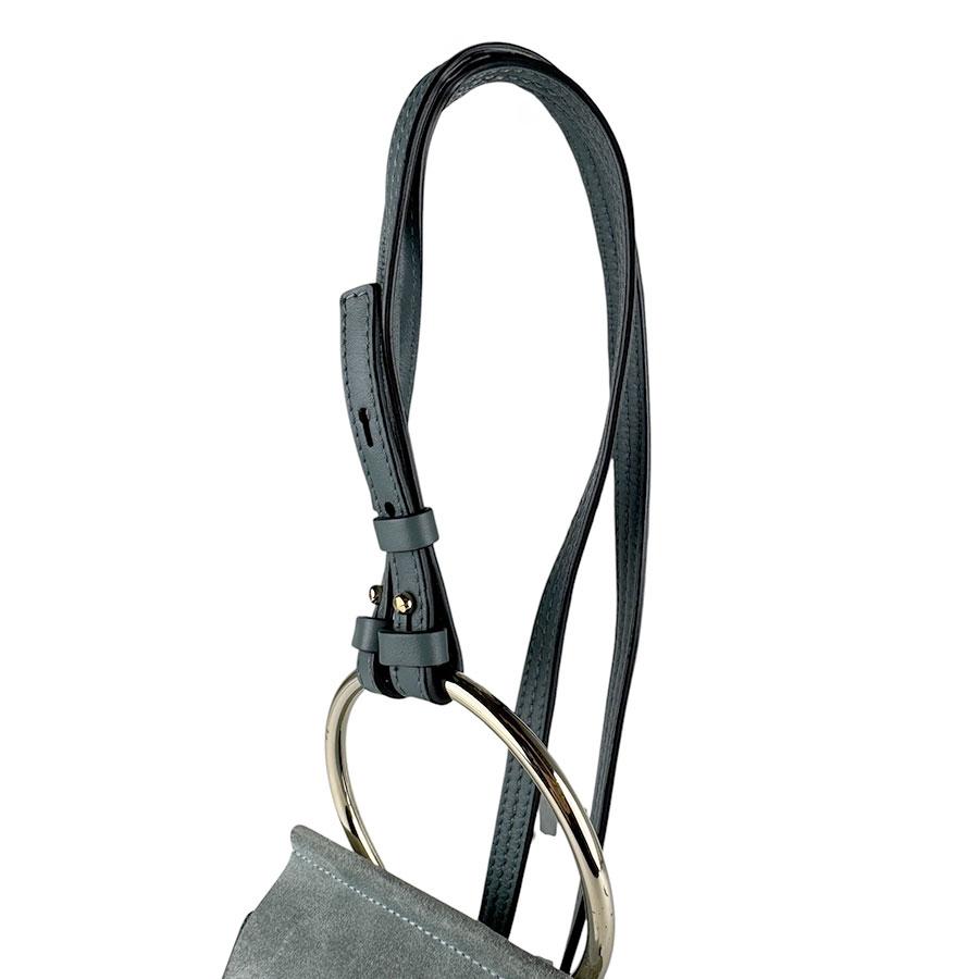 Chloe（クロエ） ショルダーバッグ フェイ レザー/スエード グレー