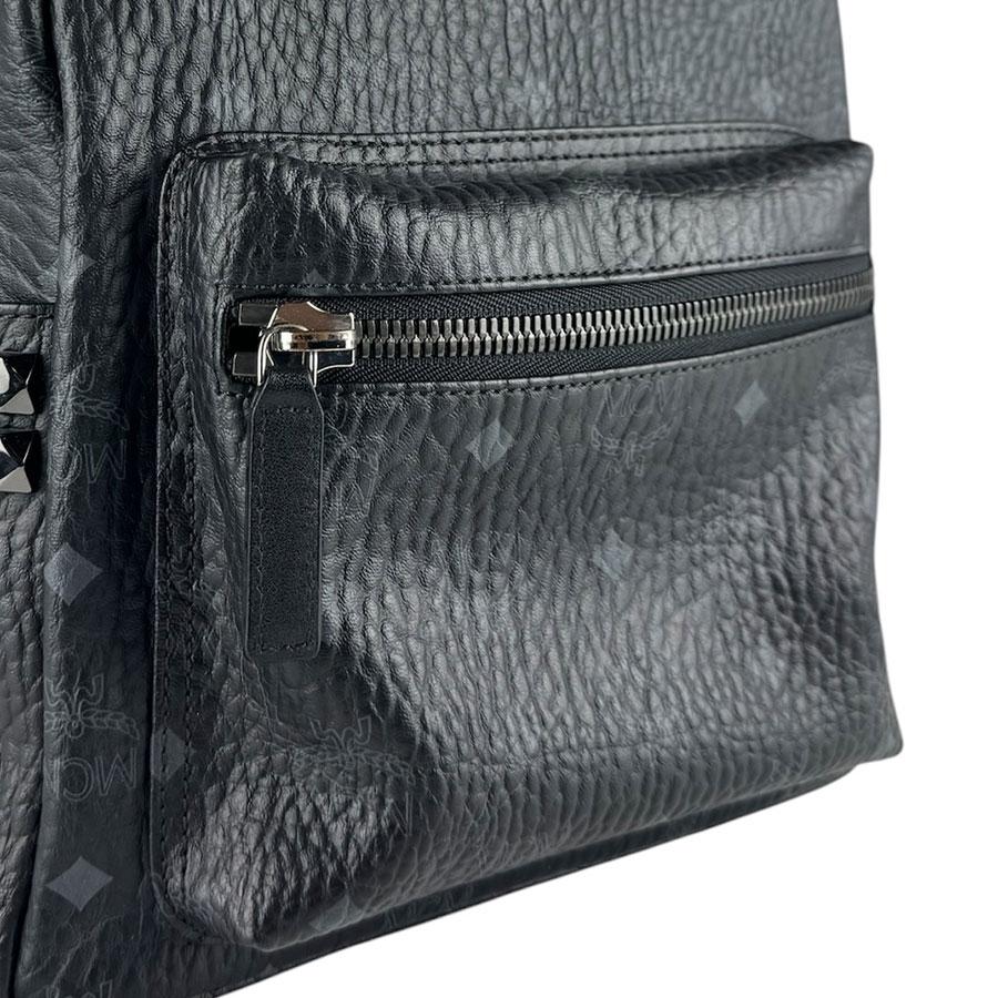 MCM（エムシーエム） エム シー エム リュック レザー ブラック