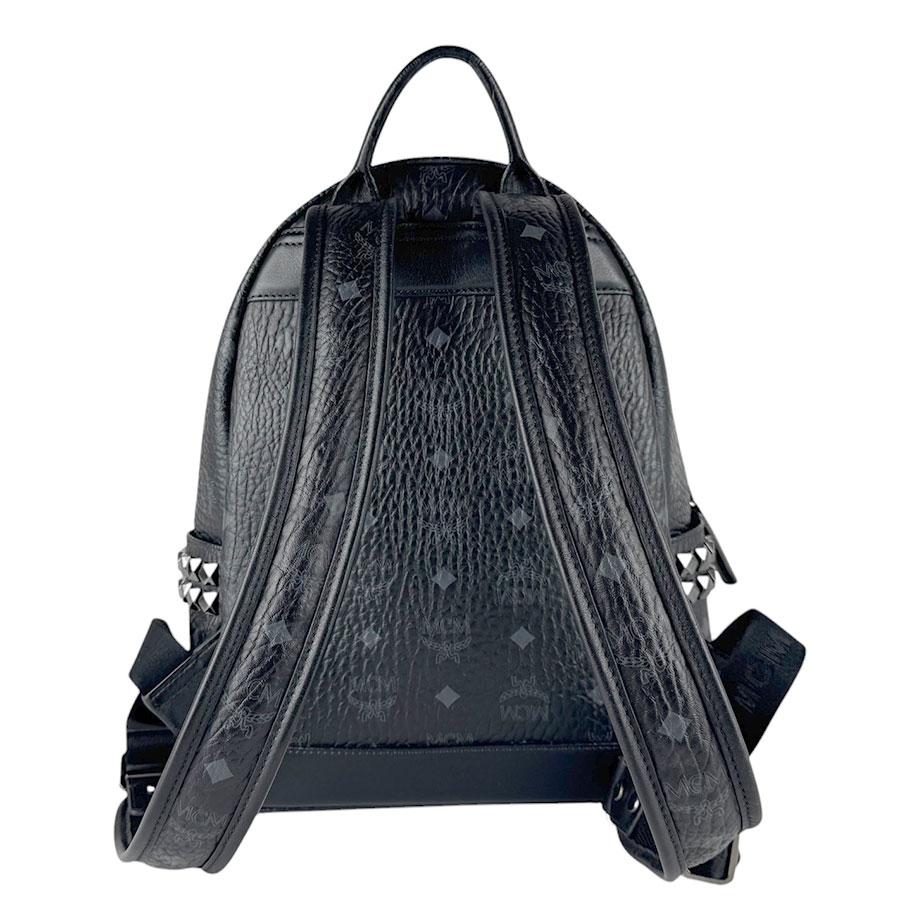 MCM（エムシーエム） エム シー エム リュック レザー ブラック