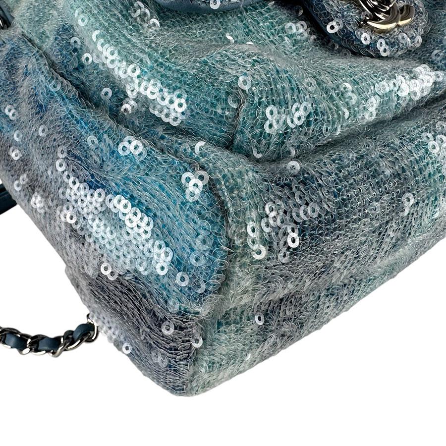 CHANEL（シャネル） リュック スパンコール ブルー系 : ブランド