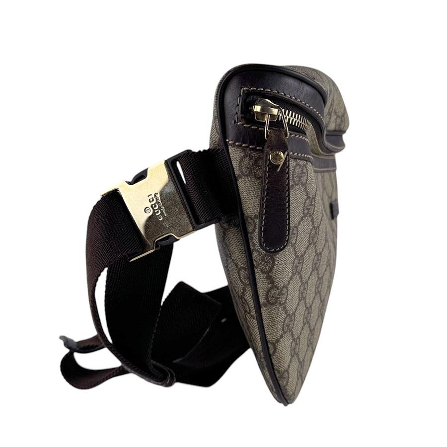 グッチ GGスプリーム ウエストバッグ ボディバック ブラウン GUCCI（グッチ） ボディバッグ GGスプリームキャンバス ブラウン