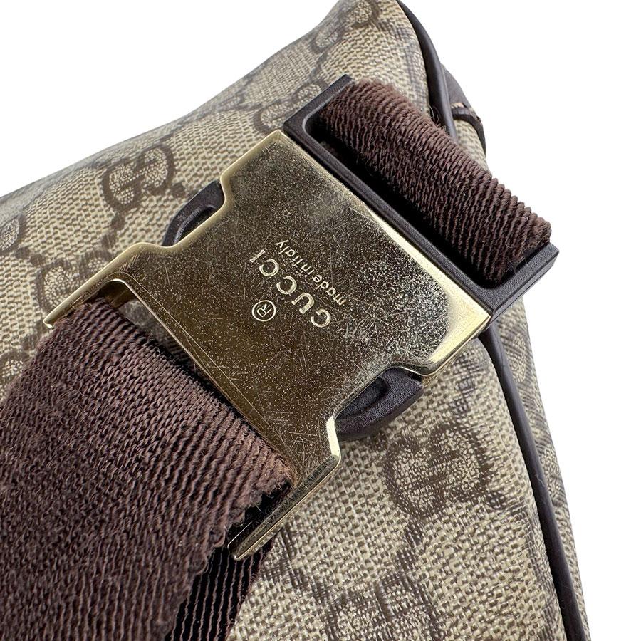 GUCCI（グッチ） ボディバッグ GGスプリームキャンバス ブラウン