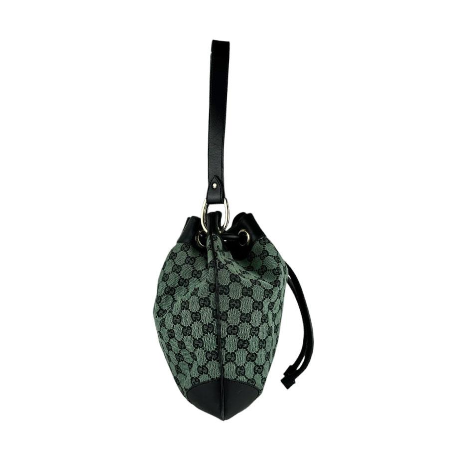 稀少美品GUCCI GGキャンバス ショルダーバッグ GUCCI（グッチ） ショルダーバッグ GGキャンバス/レザー グリーン