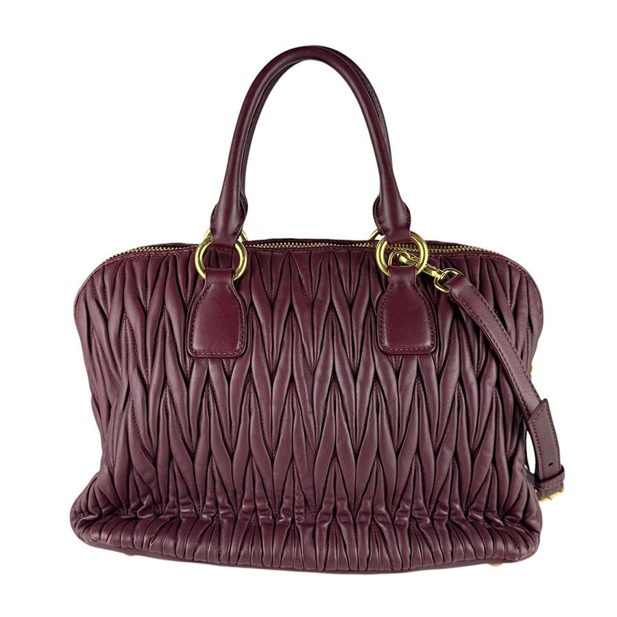 miumiu ハンドバッグ マテラッセ miu miu（ミュウミュウ） ハンドバッグ ショルダーバッグ マテラッセ
