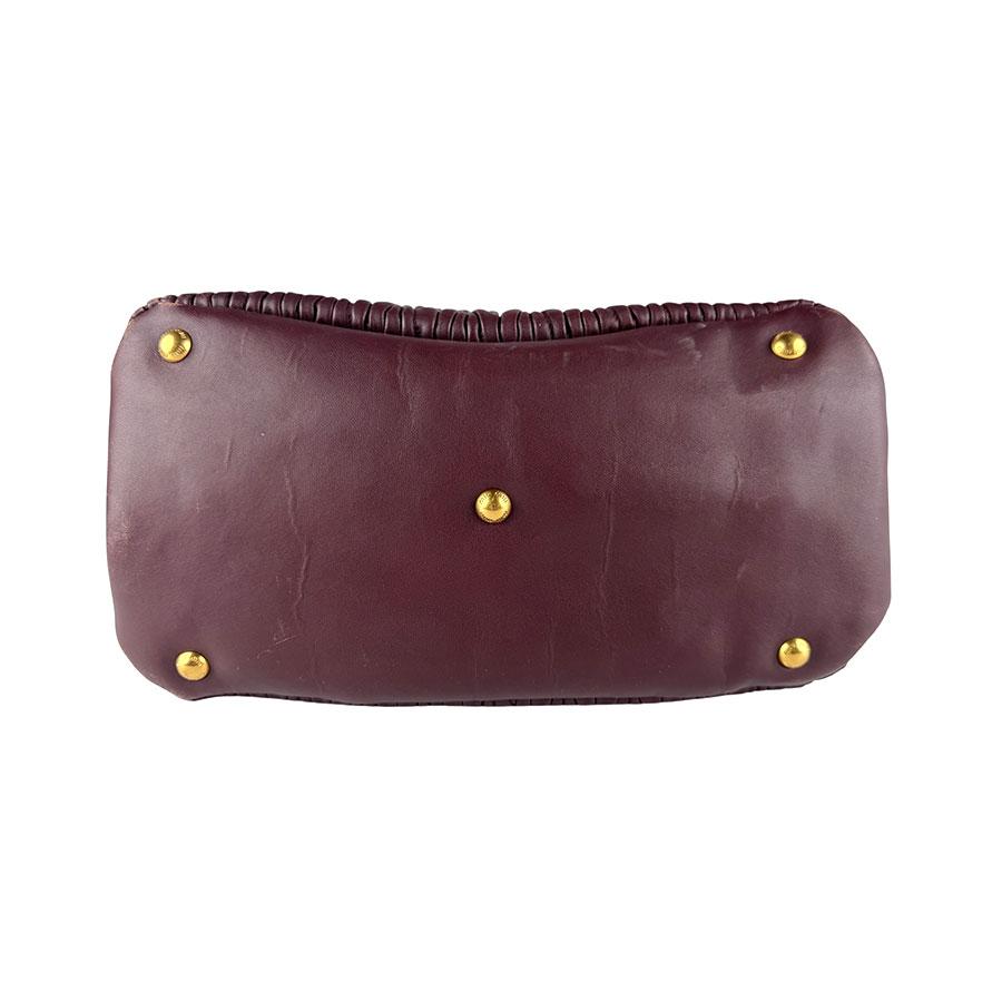 Miu Miu ミュウミュウ マテラッセ 2WAYバッグ（ボルドー） miu miu（ミュウミュウ） ハンドバッグ ショルダーバッグ マテラッセ
