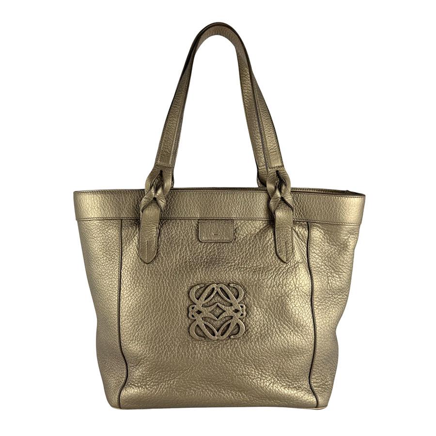 LOEWE（ロエベ） ハンドバッグ レザー ゴールド : ブランドバリュー