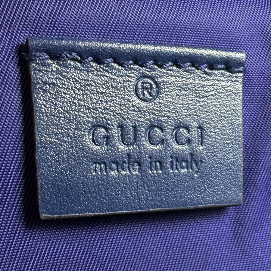 GUCCI（グッチ） ショルダーバッグ キャンバス/レザー ネイビー/レッド