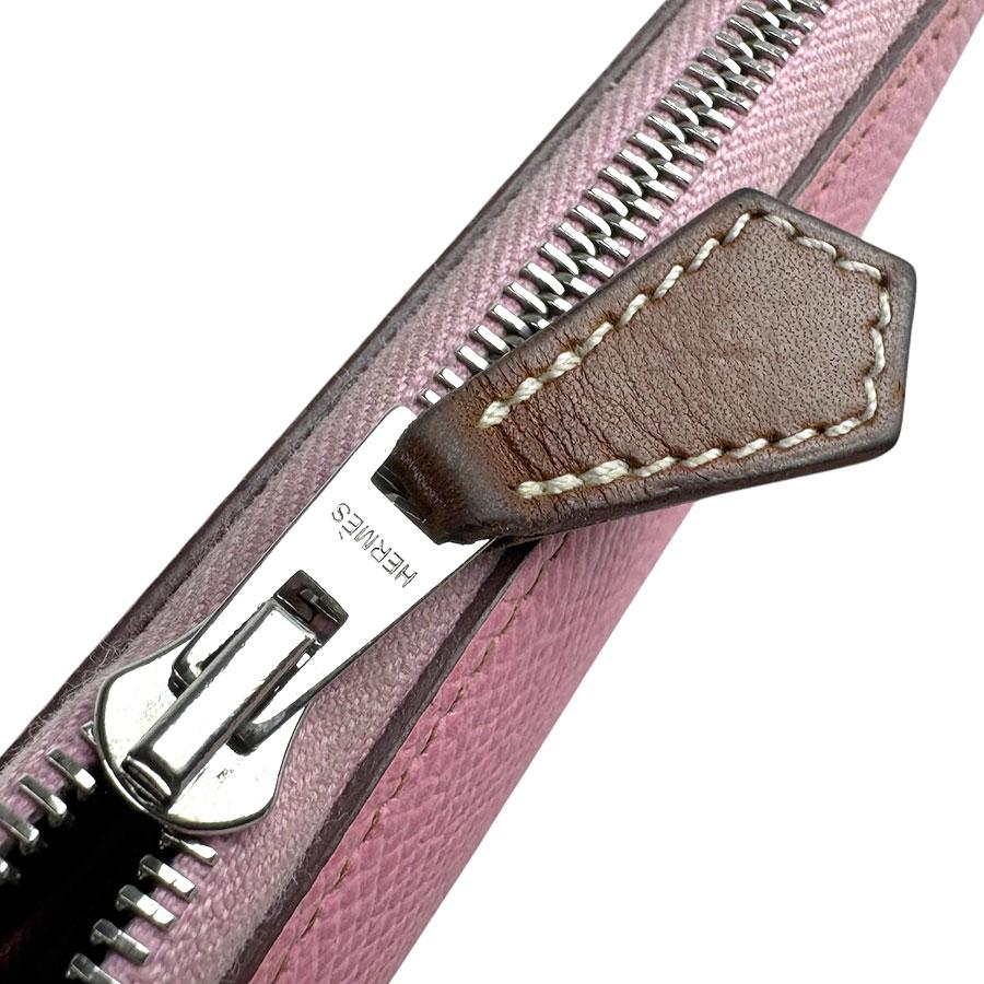 HERMES（エルメス） ラウンドファスナー長財布 アザップロング シルク
