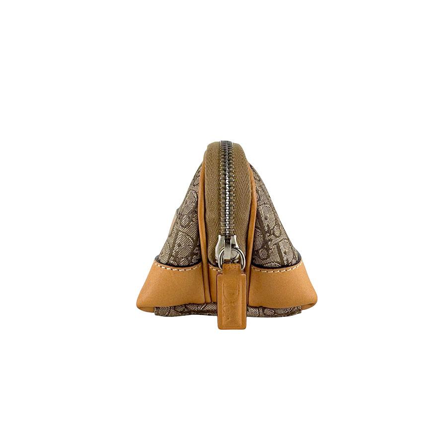 クリスチャンディオール Christian Dior ポーチ キャンバス/レザー