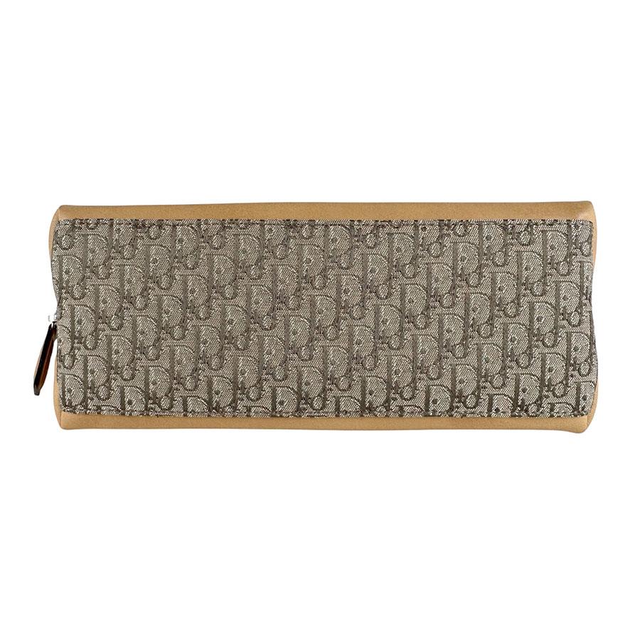クリスチャンディオール Christian Dior ポーチ キャンバス/レザー