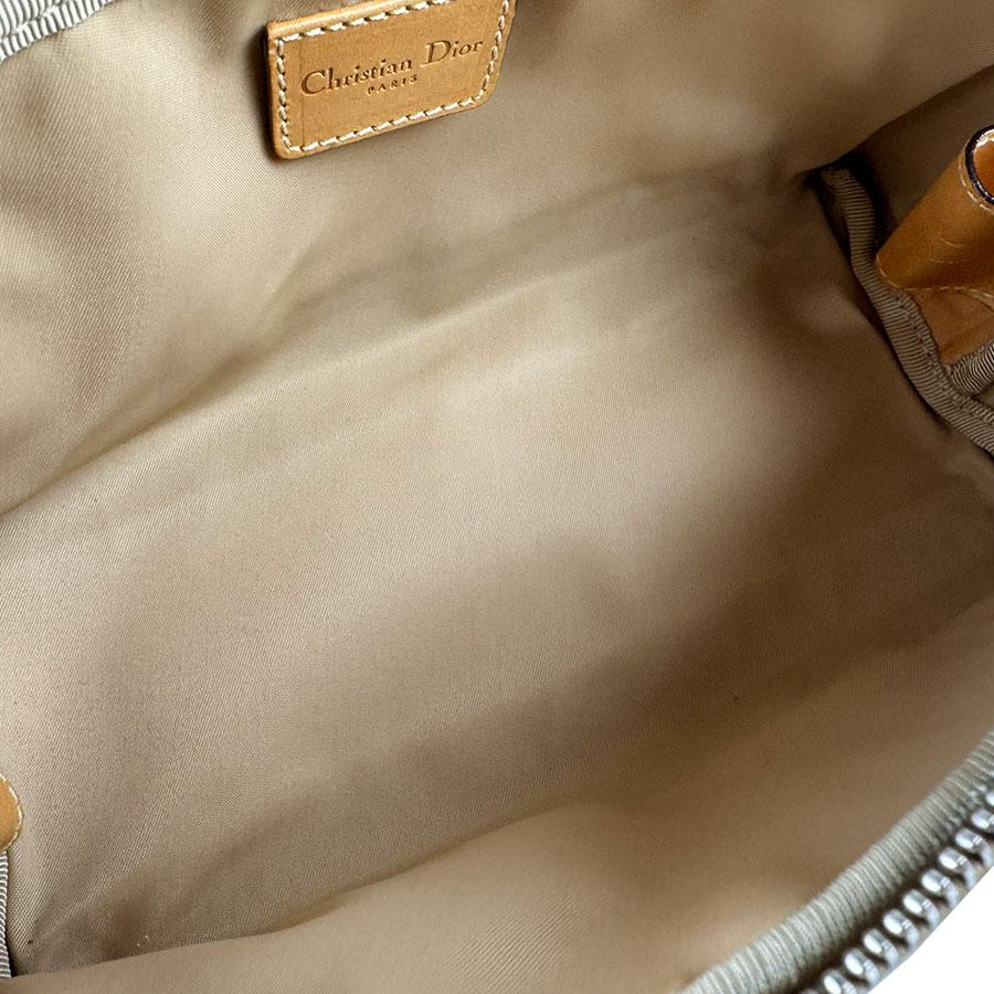 クリスチャンディオール Christian Dior ポーチ キャンバス/レザー