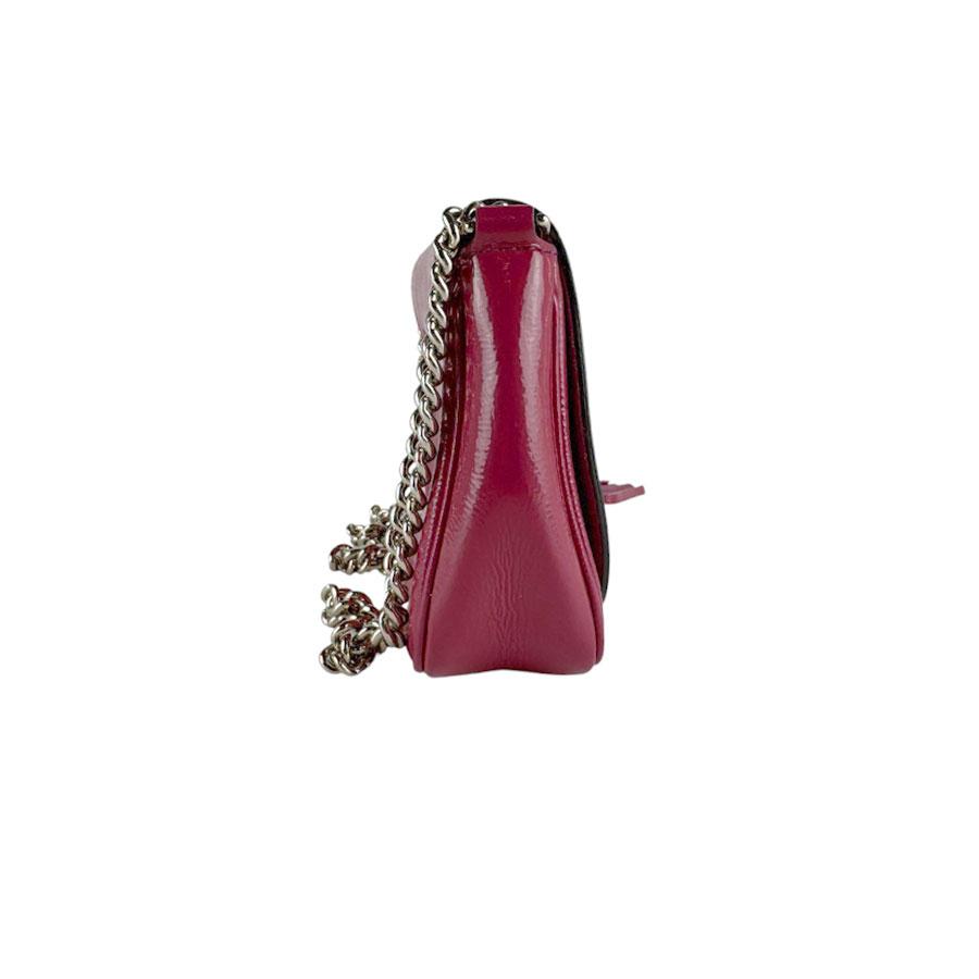 GUCCI（グッチ） ショルダーバッグ パテントレザー ピンク系