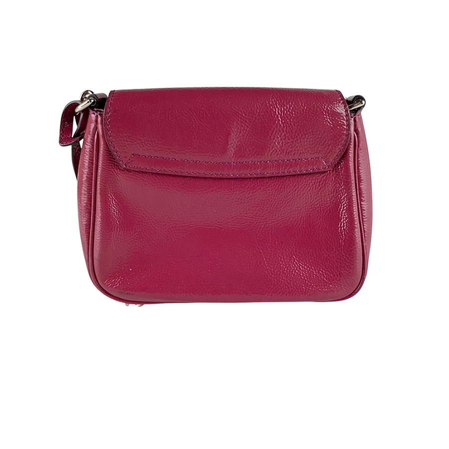 GUCCI（グッチ） ショルダーバッグ パテントレザー ピンク系