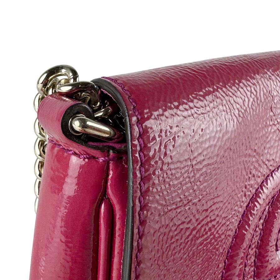 GUCCI（グッチ） ショルダーバッグ パテントレザー ピンク系