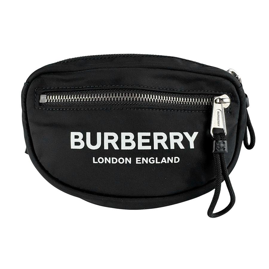 BURBERRY（バーバリー） ボディバッグ ナイロン/キャンバス ブラック