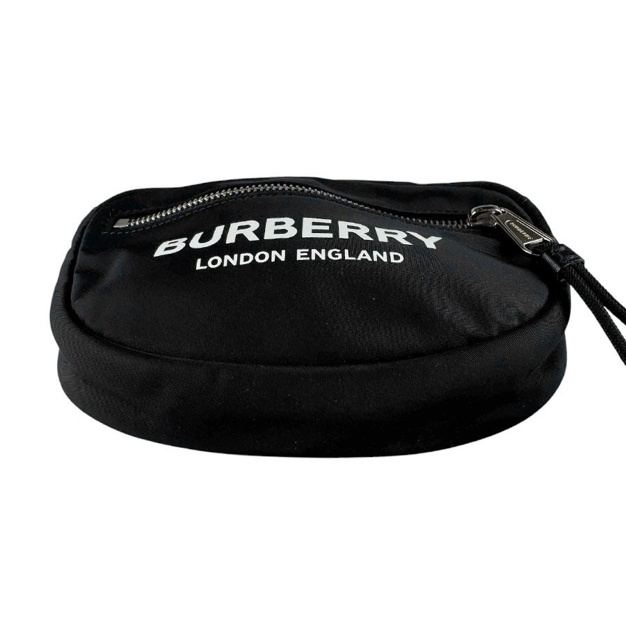 BURBERRY ブラック ボディバッグ BURBERRY（バーバリー） ボディバッグ ナイロン/キャンバス ブラック